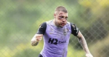 يانكو يتواجد في مران أتلتيكو مينيرو بوجه بلا ملامح عقب الاشتباك الساخن في الديربي الأخير